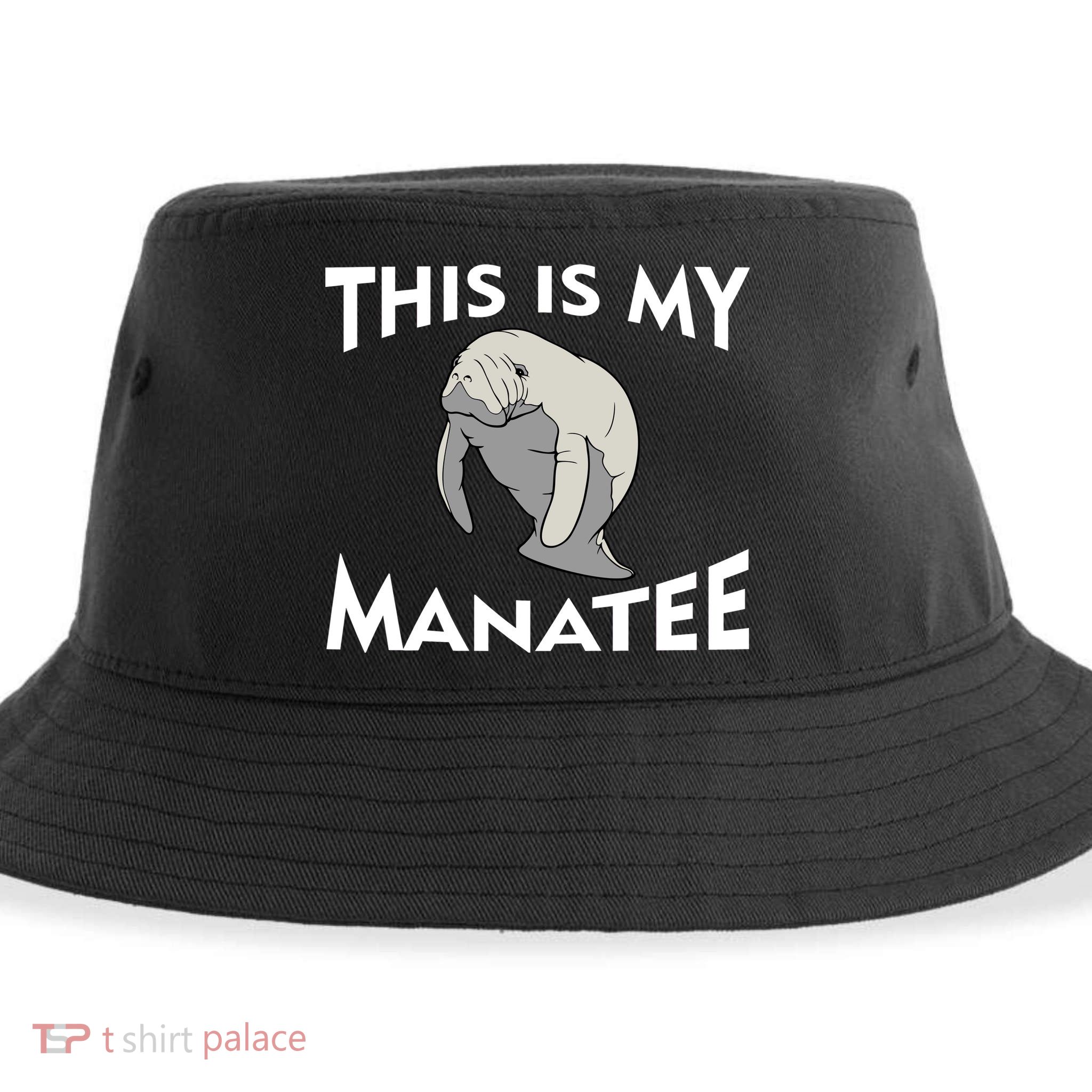 This Is My Manatee Sustainable Bucket Hat