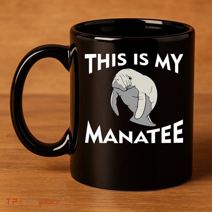 This Is My Manatee 11oz C Handle Ceramic Mug
