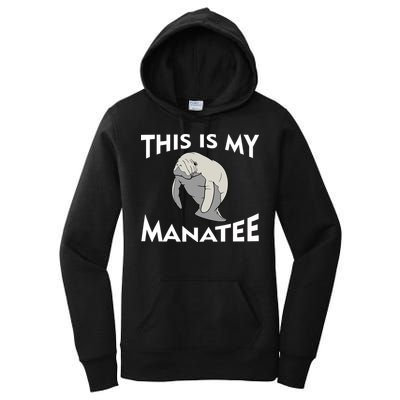 This Is My Manatee Women's Pullover Hoodie