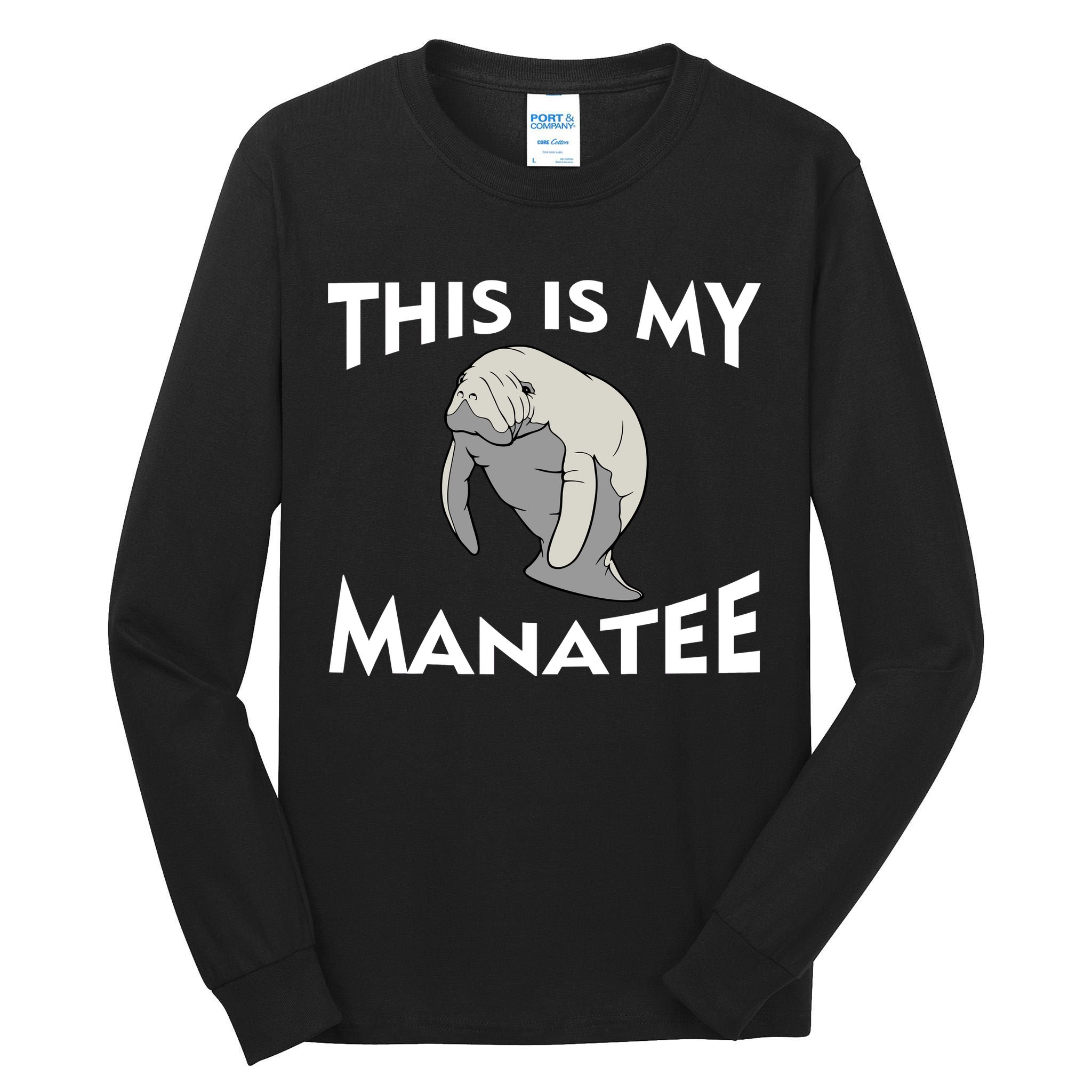 This Is My Manatee Tall Long Sleeve T-Shirt
