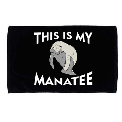 This Is My Manatee Microfiber Hand Towel