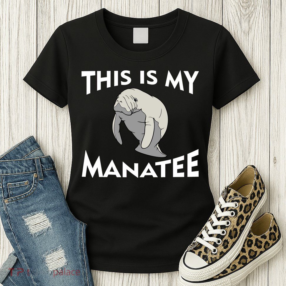 This Is My Manatee Womens T-Shirt