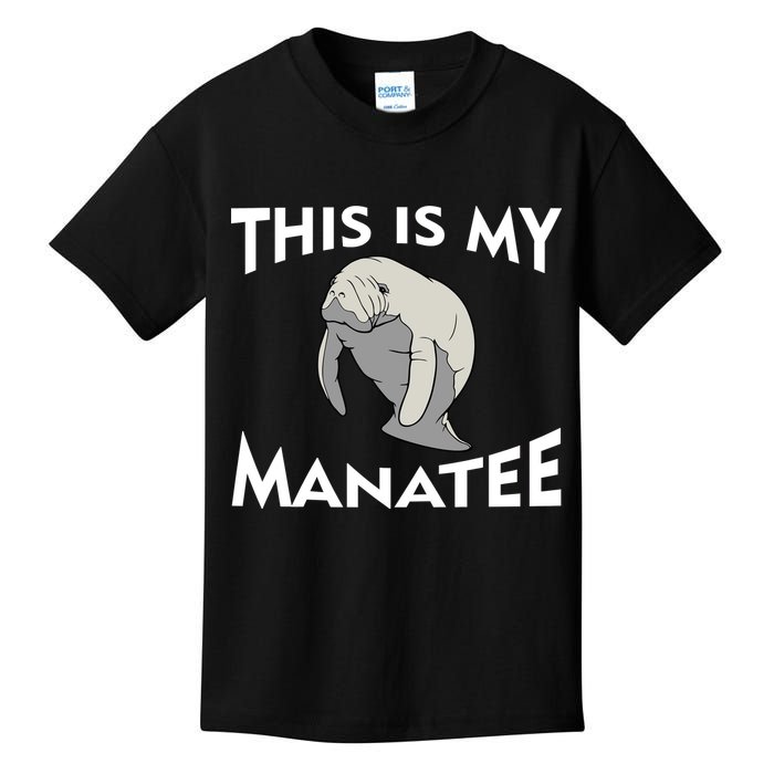 This Is My Manatee Kids T-Shirt