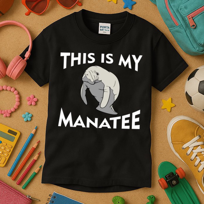This Is My Manatee Kids T-Shirt