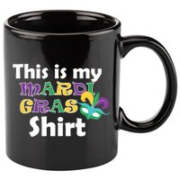 This Is My Mardi Gras 11oz C Handle Ceramic Mug