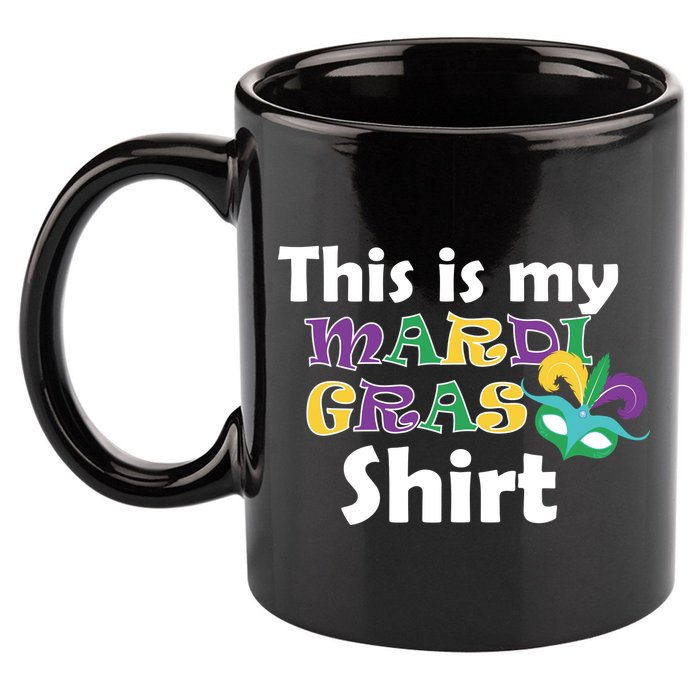 This Is My Mardi Gras 11oz C Handle Ceramic Mug
