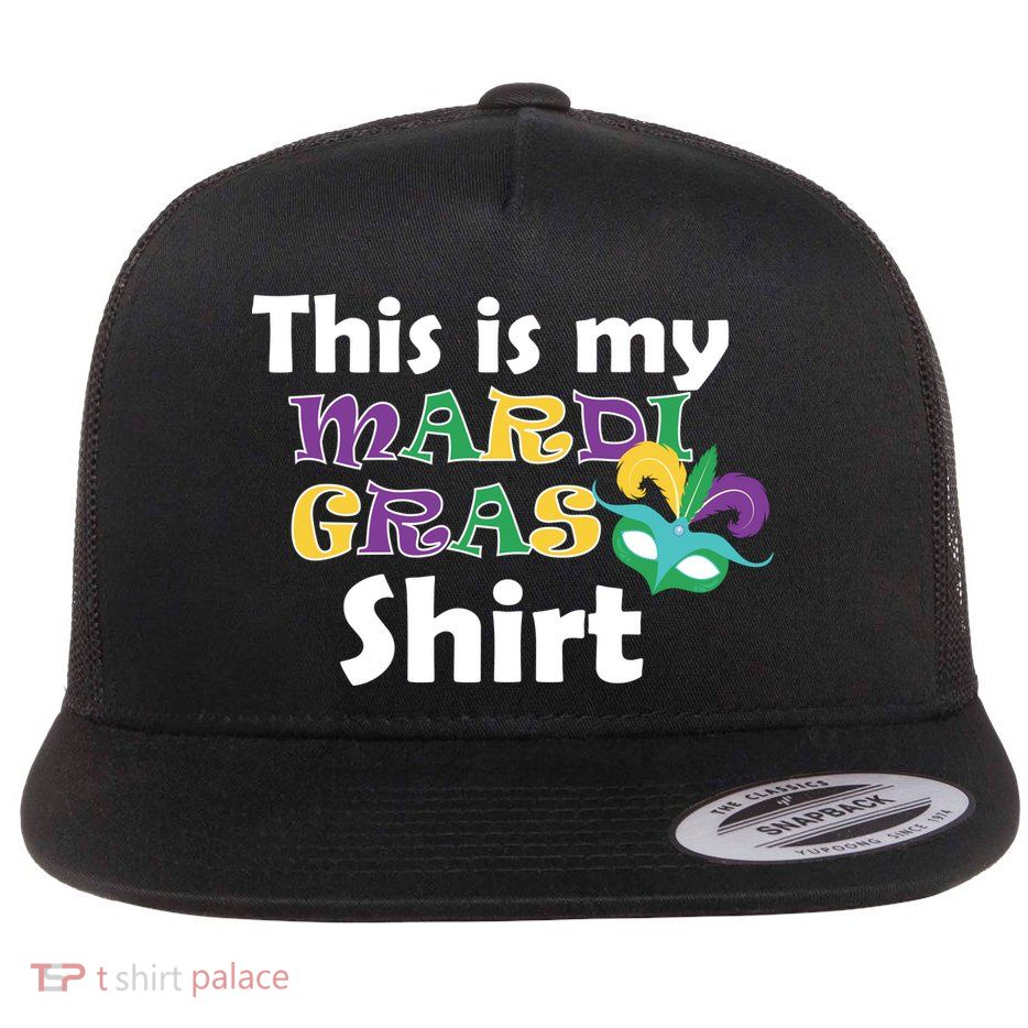 This Is My Mardi Gras Flatbill Hat