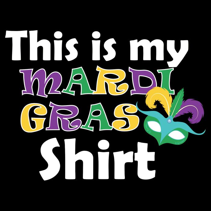 This Is My Mardi Gras Flat Bill Trucker Hat
