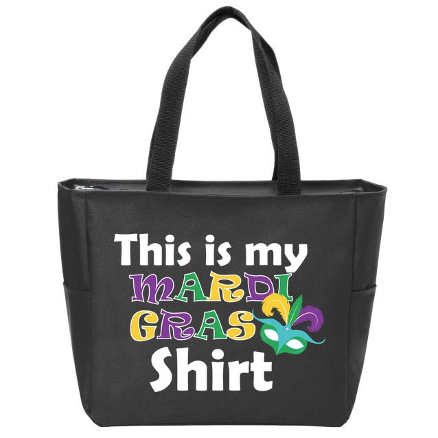 This Is My Mardi Gras Zip Tote Bag