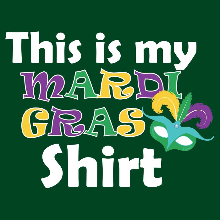 This Is My Mardi Gras Cooling Performance Crew T-Shirt