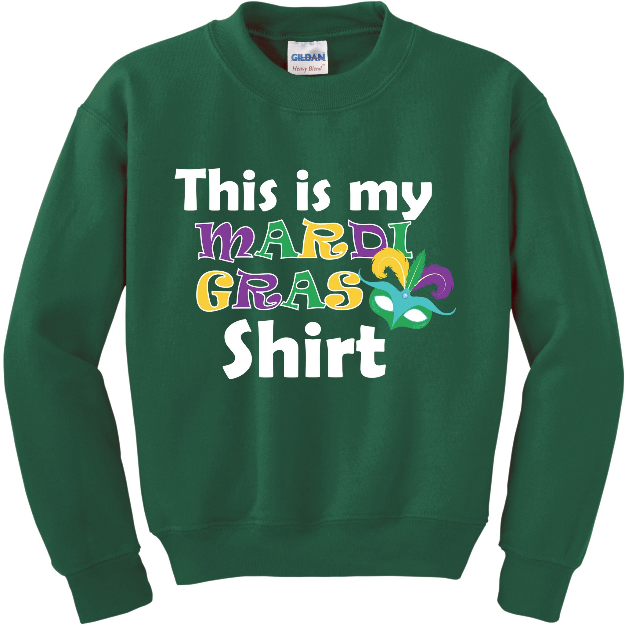 This Is My Mardi Gras Kids Sweatshirt