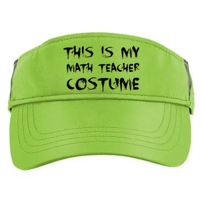 This Is My Math Teachers Costume Adult Drive Performance Visor