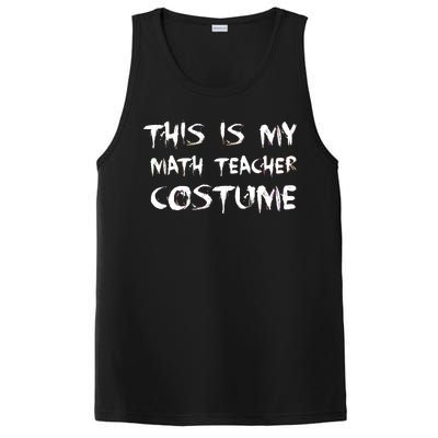 This Is My Math Teachers Costume PosiCharge Competitor Tank