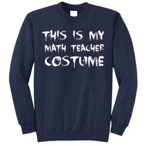 This Is My Math Teachers Costume Sweatshirt