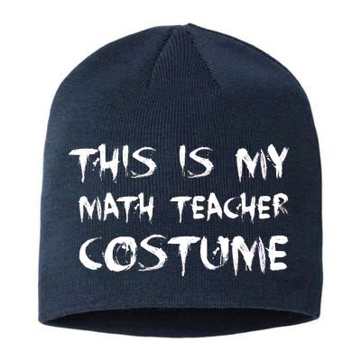 This Is My Math Teachers Costume Sustainable Beanie