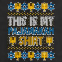 This Is My Pajamakah Shirt Ugly Hanukkah Sweater 11oz C Handle Ceramic Mug