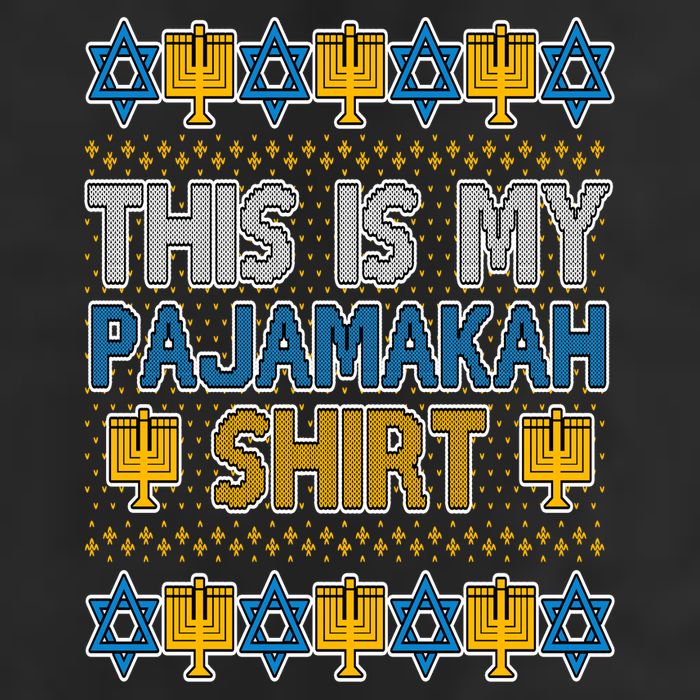 This Is My Pajamakah Shirt Ugly Hanukkah Sweater 11oz C Handle Ceramic Mug