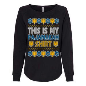 This Is My Pajamakah Shirt Ugly Hanukkah Sweater Womens California Wash Sweatshirt