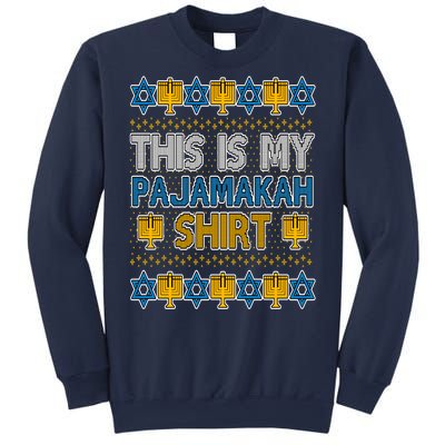 This Is My Pajamakah Shirt Ugly Hanukkah Sweater Sweatshirt