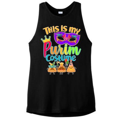 This Is My Purim Costume Ladies PosiCharge Tri-Blend Wicking Tank