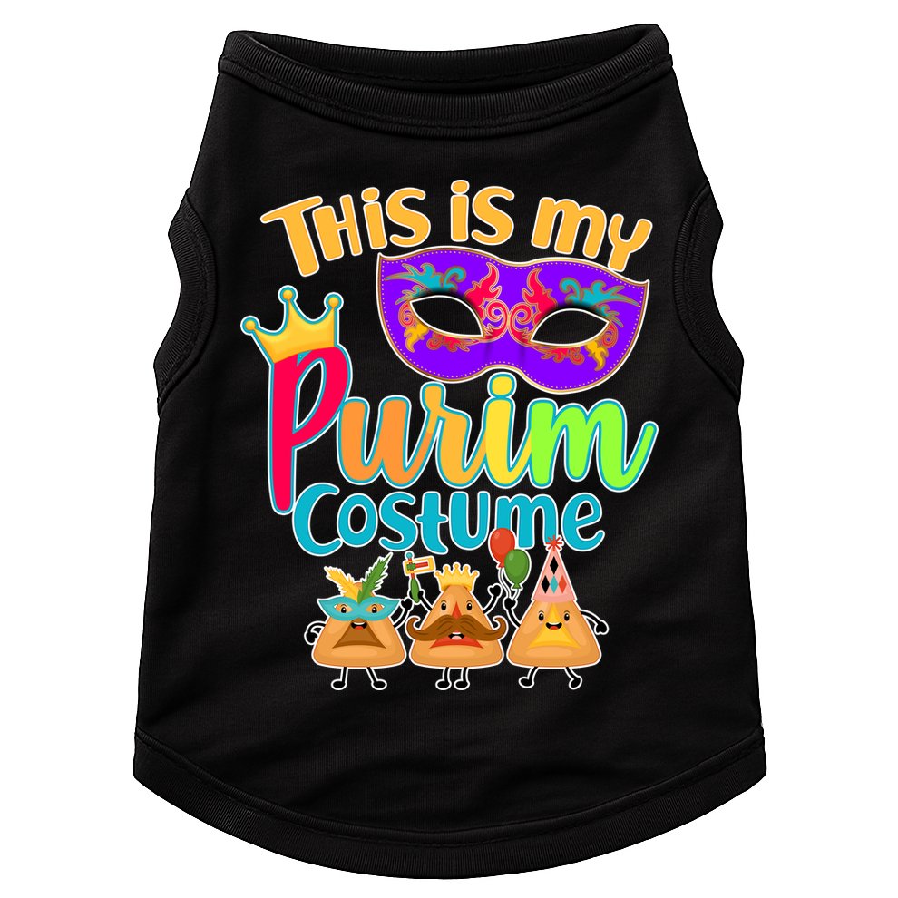 This Is My Purim Costume Doggie Tank