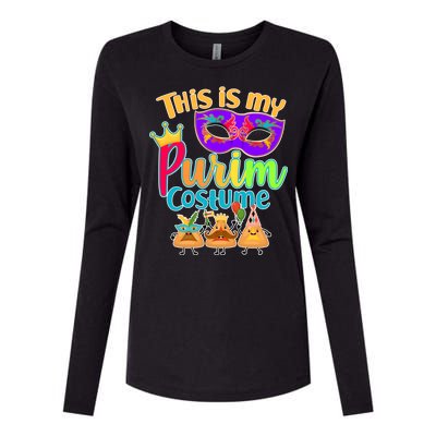 This Is My Purim Costume Womens Cotton Relaxed Long Sleeve T-Shirt