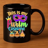 This Is My Purim Costume 11oz C Handle Ceramic Mug