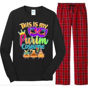 This Is My Purim Costume Long Sleeve Pajama Set