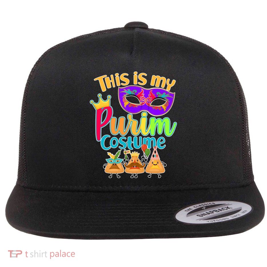 This Is My Purim Costume Flatbill Hat