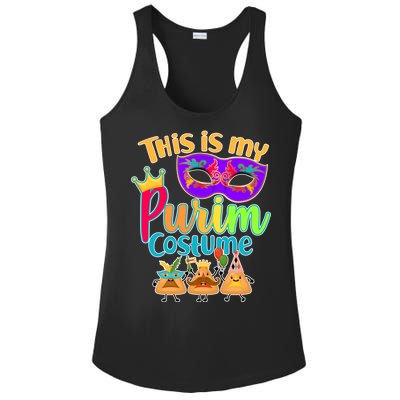 This Is My Purim Costume Ladies PosiCharge Competitor Racerback Tank