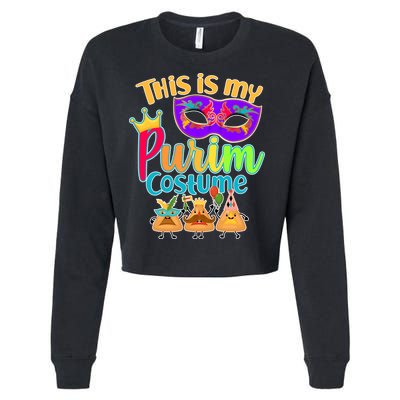 This Is My Purim Costume Cropped Pullover Crew