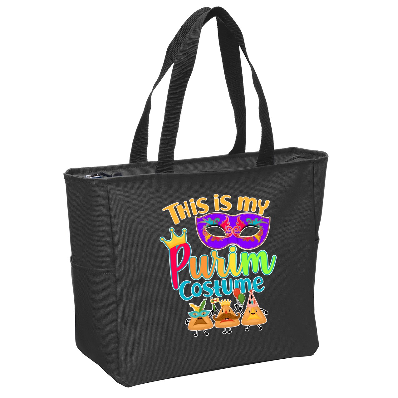 This Is My Purim Costume Zip Tote Bag