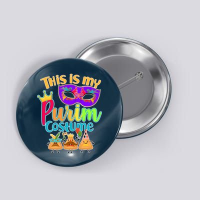 This Is My Purim Costume Button