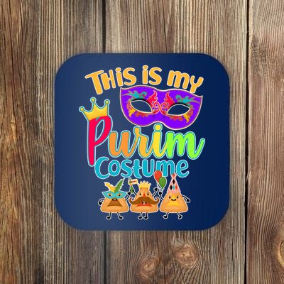 This Is My Purim Costume Coaster