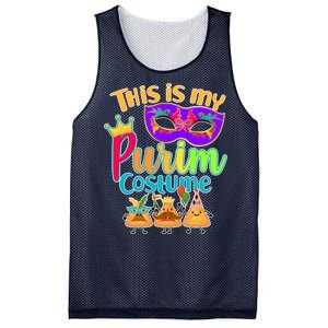 This Is My Purim Costume Mesh Reversible Basketball Jersey Tank