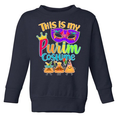 This Is My Purim Costume Toddler Sweatshirt