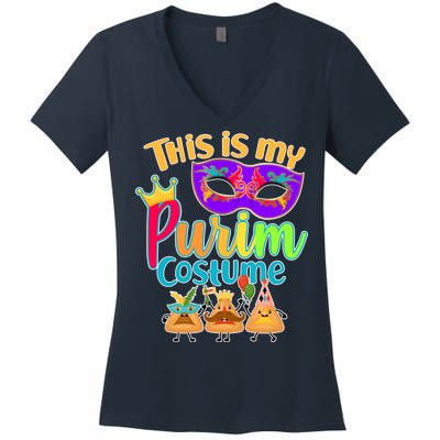 This Is My Purim Costume Women's V-Neck T-Shirt