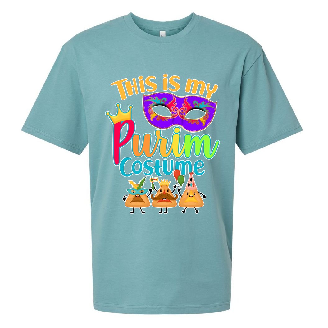 This Is My Purim Costume Sueded Cloud Jersey T-Shirt