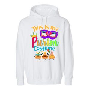 This Is My Purim Costume Garment-Dyed Fleece Hoodie