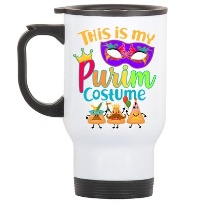 This Is My Purim Costume Stainless Steel Travel Mug