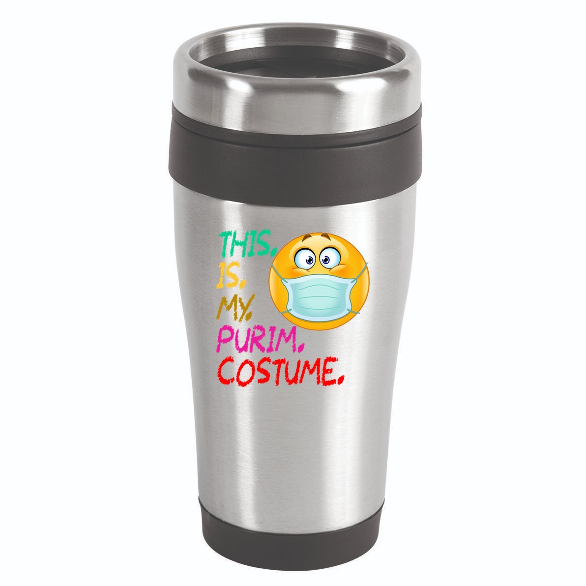 This Is My Purim Costume Quarantine 16oz Travel Tumbler