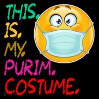 This Is My Purim Costume Quarantine Kids T-Shirt