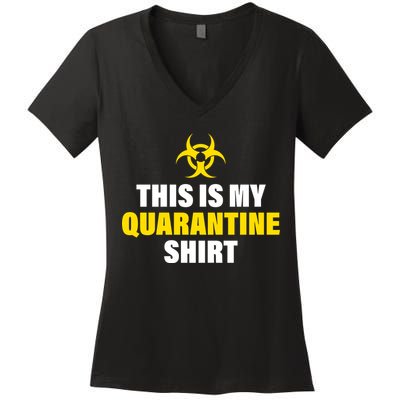This Is My Quarantine Women's V-Neck T-Shirt