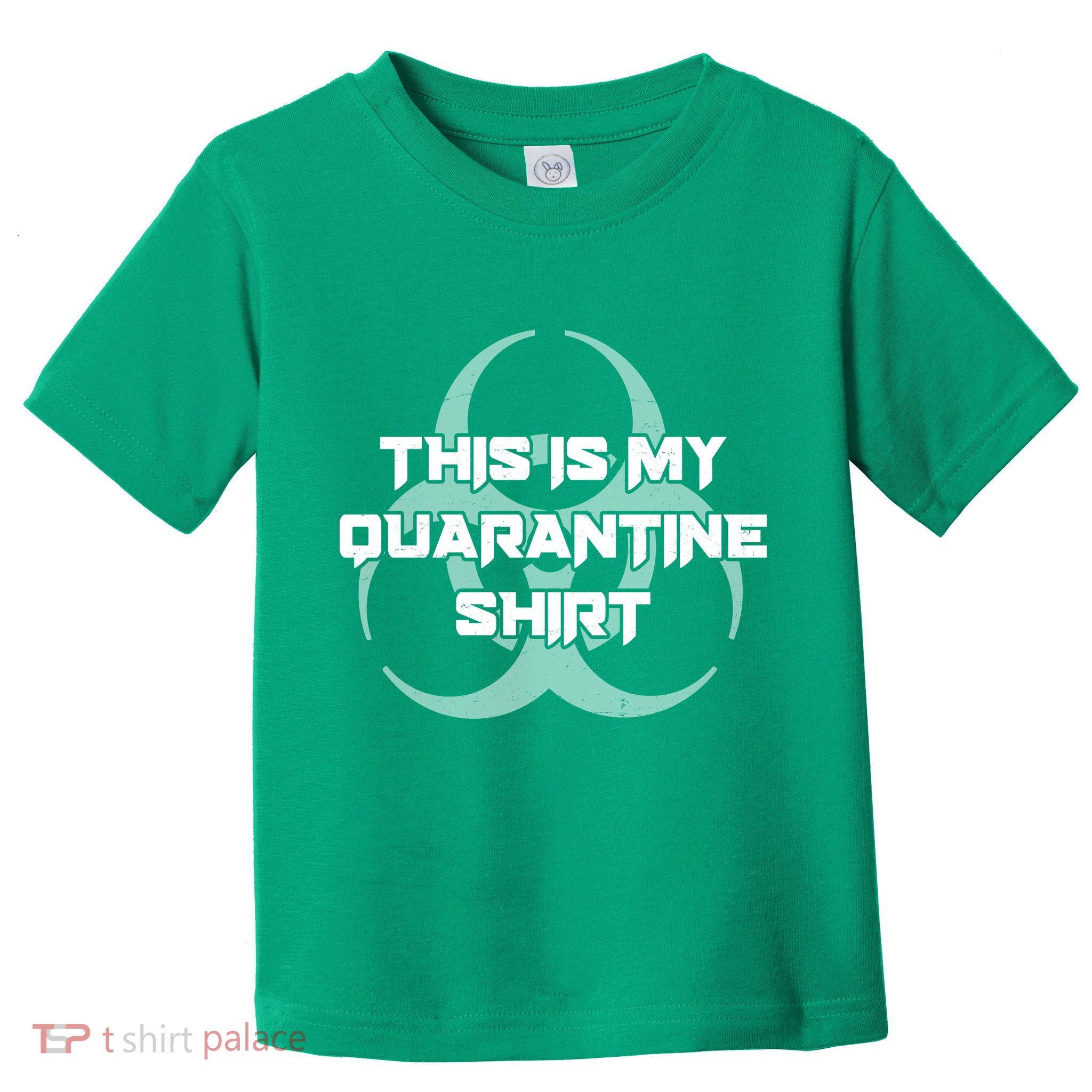 This Is My Quarantine Shirt Social Distancing Toddler T-Shirt