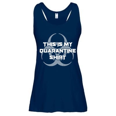 This Is My Quarantine Shirt Social Distancing Ladies Essential Flowy Tank