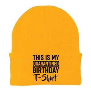 This Is My Quarantined Birthday Knit Cap Winter Beanie