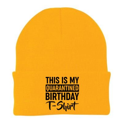 This Is My Quarantined Birthday Knit Cap Winter Beanie