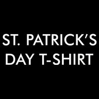 This Is My St. Patrick's Day Shirt Text Logo Stripe Pom Pom Beanie
