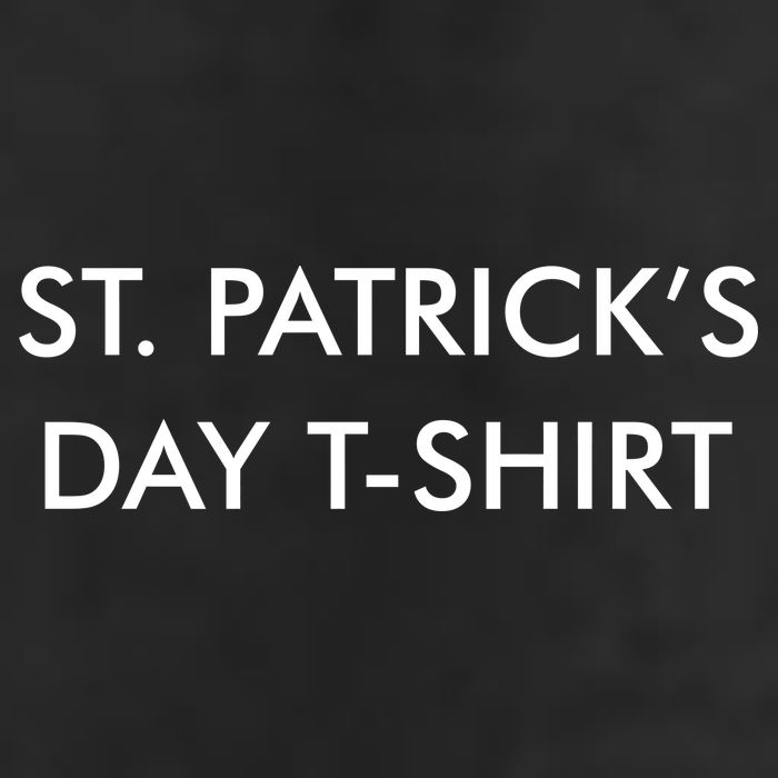 This Is My St. Patrick's Day Shirt Text Logo Adult Drive Performance Visor