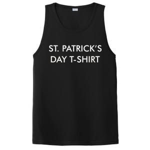 This Is My St. Patrick's Day Shirt Text Logo PosiCharge Competitor Tank